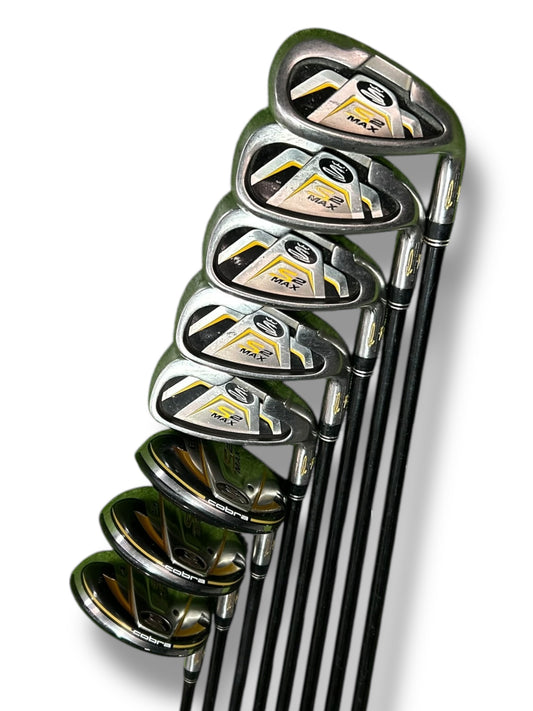 Cobra S2 MAX Combo Set Hybrid / Irons - Aldila DVS 60g Regular Flex