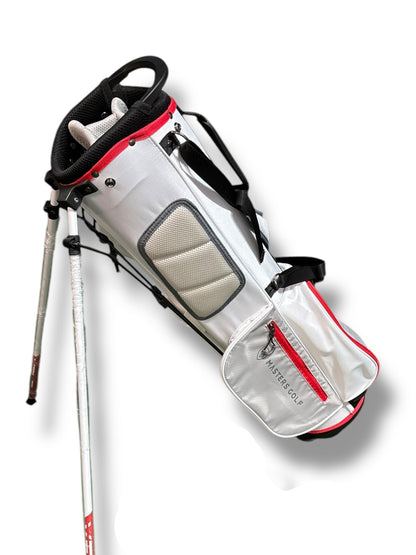 Masters SL650 Golf Bag - White + Red