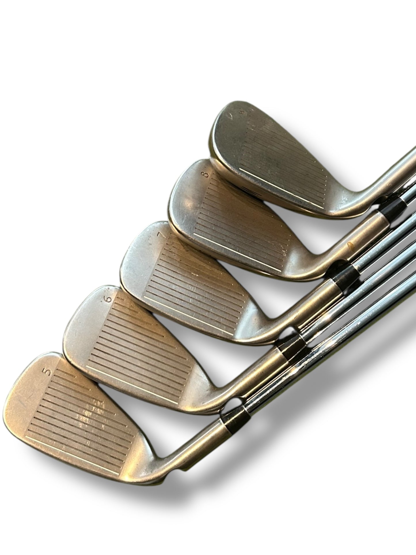 Ping G-Series Yellow Dot 5-PW Irons (No 9 Iron) - AWT Regular Flex