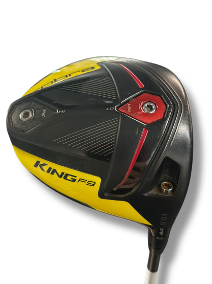 Cobra King F9 Driver - 10.5 Degree - Helium 59g F3 Regular Flex