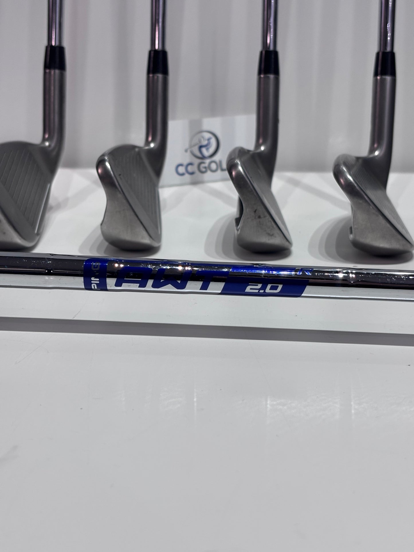 Ping G-Series Yellow Dot 5-PW Irons (No 9 Iron) - AWT Regular Flex