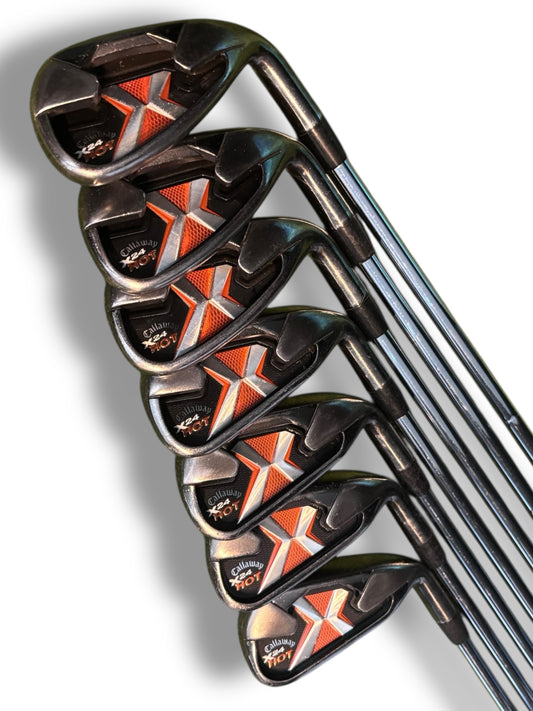 Callaway X24 Hot 4-PW Irons - Callaway Uni-Flex