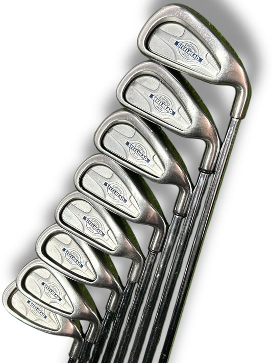 Callaway Steelhead X-14 Irons 3-PW / Callaway Stiff Flex