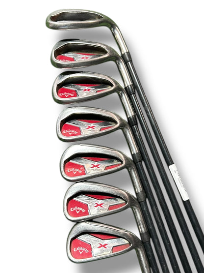 Callaway X-Series 5-SW Irons - Project X Graphite 5.5 Regular Flex