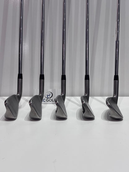 Ping G-Series Yellow Dot 5-PW Irons (No 9 Iron) - AWT Regular Flex