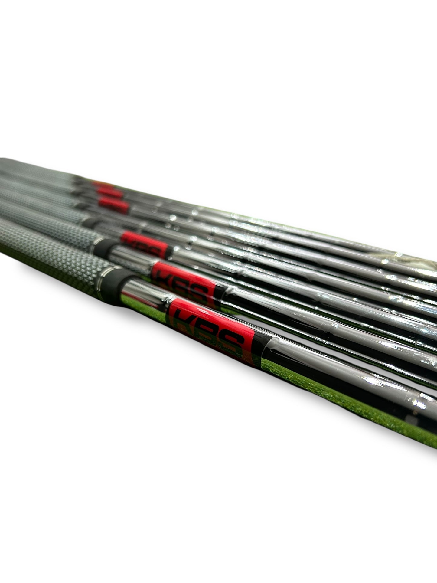 SUB70 4-PW 639-CB Irons - KBS Regular Steel - Raw finish