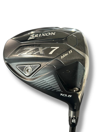 Srixon ZX7 MKII Driver - 10.5 Degree - HRZDUS RDX SMOKE 60g Stiff Flex