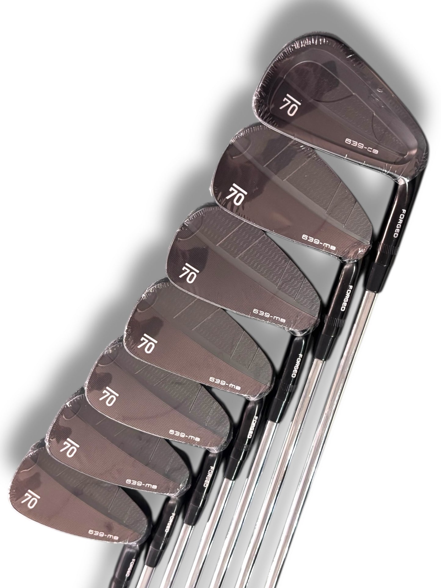 SUB70 639-MB + 639-CB Combo Irons Set 4-PW - KBS Tour Stiff