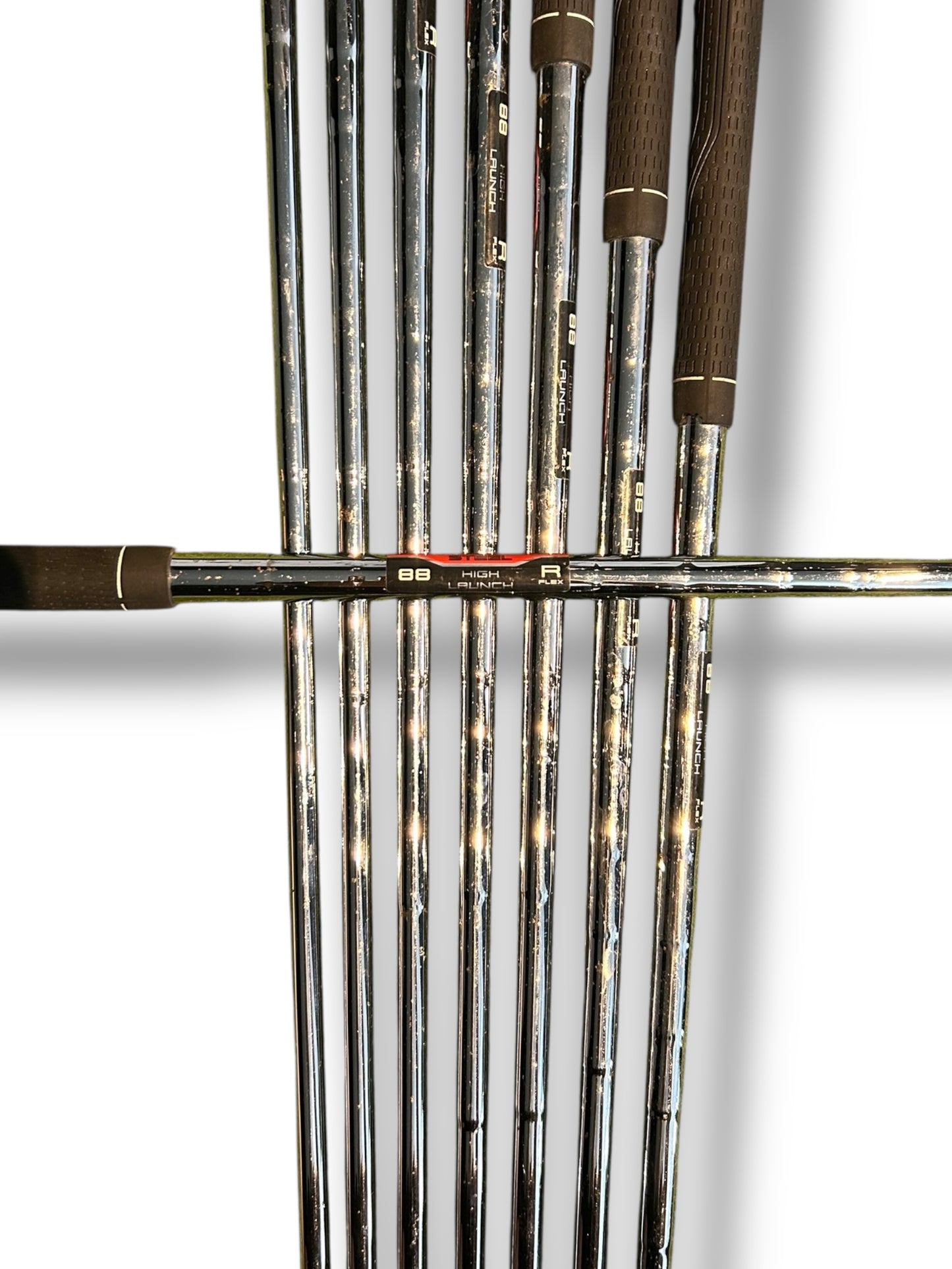 TaylorMade Aero Burner Irons / 4-SW / Left Hand / Regular Flex