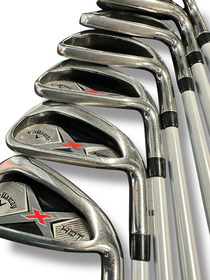 Callaway X-Hot 5-SW Irons - Project X 5.5 Regular Flex