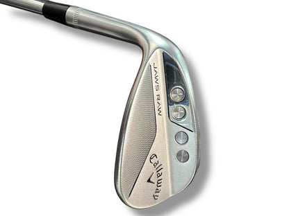 Callaway Jaws Raw 56 Degree Wedge - Left Handed - Dynamic Gold 115 Wedge Flex