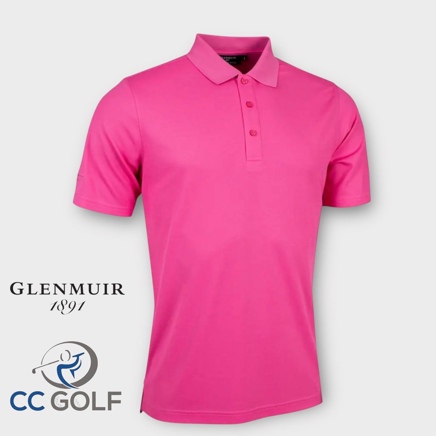 Glenmuir Golf Polo Shirts / Deacon Performance / Short Sleeved