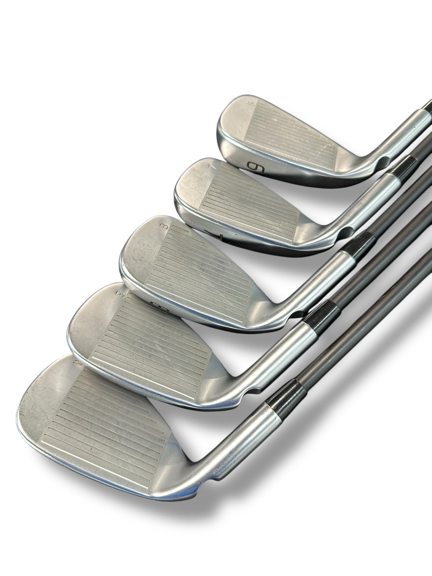 Ping G430 / Green Dot / 6-PW Irons - Ping AWT SR Soft Regular Flex