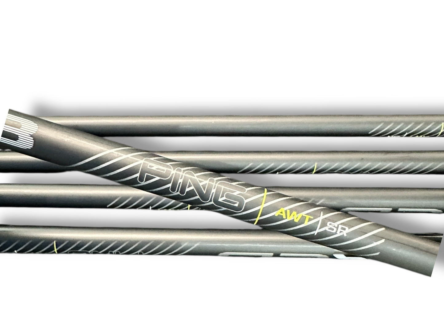 Ping G430 / Green Dot / 6-PW Irons - Ping AWT SR Soft Regular Flex